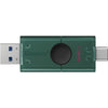 Memoria USB Kingston data traveller duo 128 GB (verde negro, dtdeg2 128 GB)