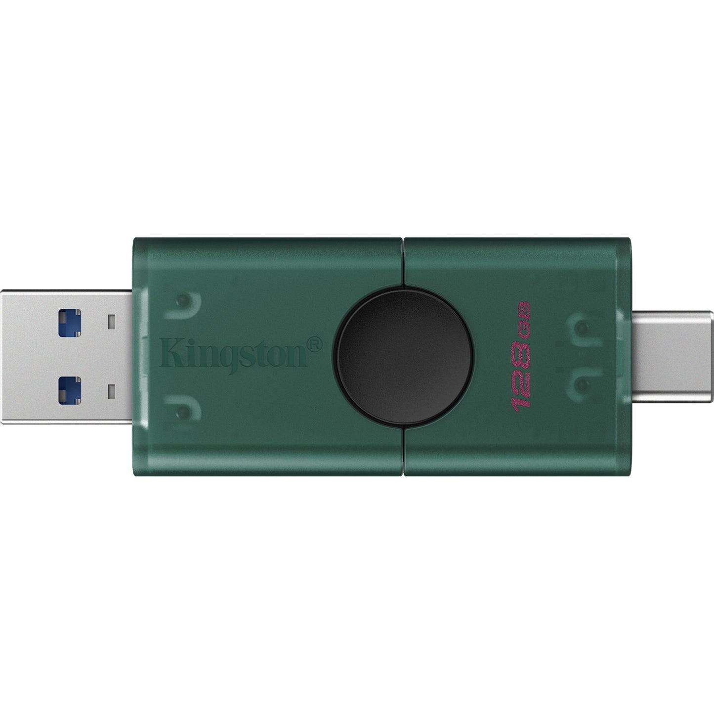 Memoria USB Kingston data traveller duo 128 GB (verde negro, dtdeg2 128 GB)