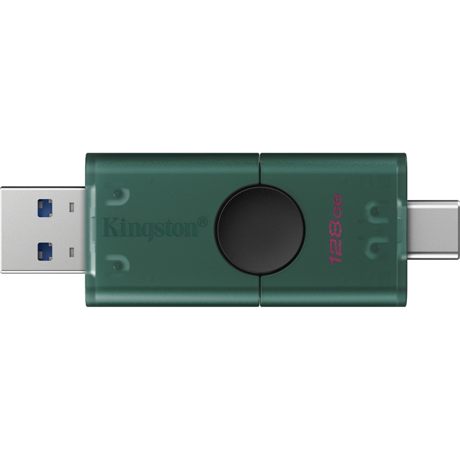 Memoria USB Kingston data traveller duo 128 GB (verde negro, dtdeg2 128 GB)