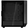 Silverstone seta a1 midi tower behuizing (zwart titanium | 2x usb-a | 1x usb-c | rgb | tempered glass)