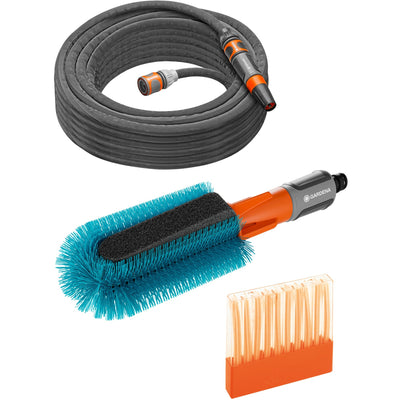 Gardena pulitystem fietswasset, con pennello per biciclette, tubo