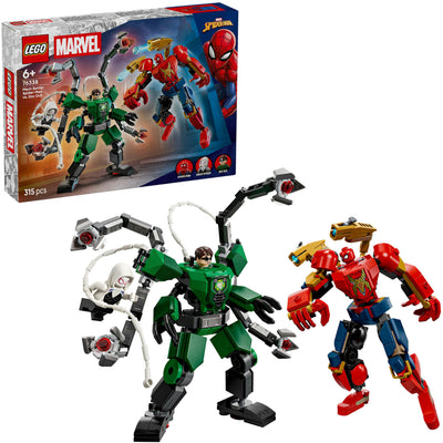 Lego 76338 Superhéroes Marvel Mecha Duel Spiderman vs Doc Ock