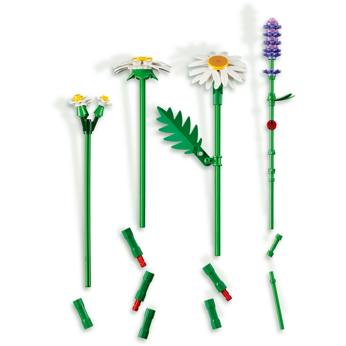 Lego botánicos 11508 margaritas flores