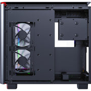 Montech king 95 pro midi tower behuizing (zwart | 2x usb-a | 1x usb-c | rgb | tempered glass) - afbeelding 4