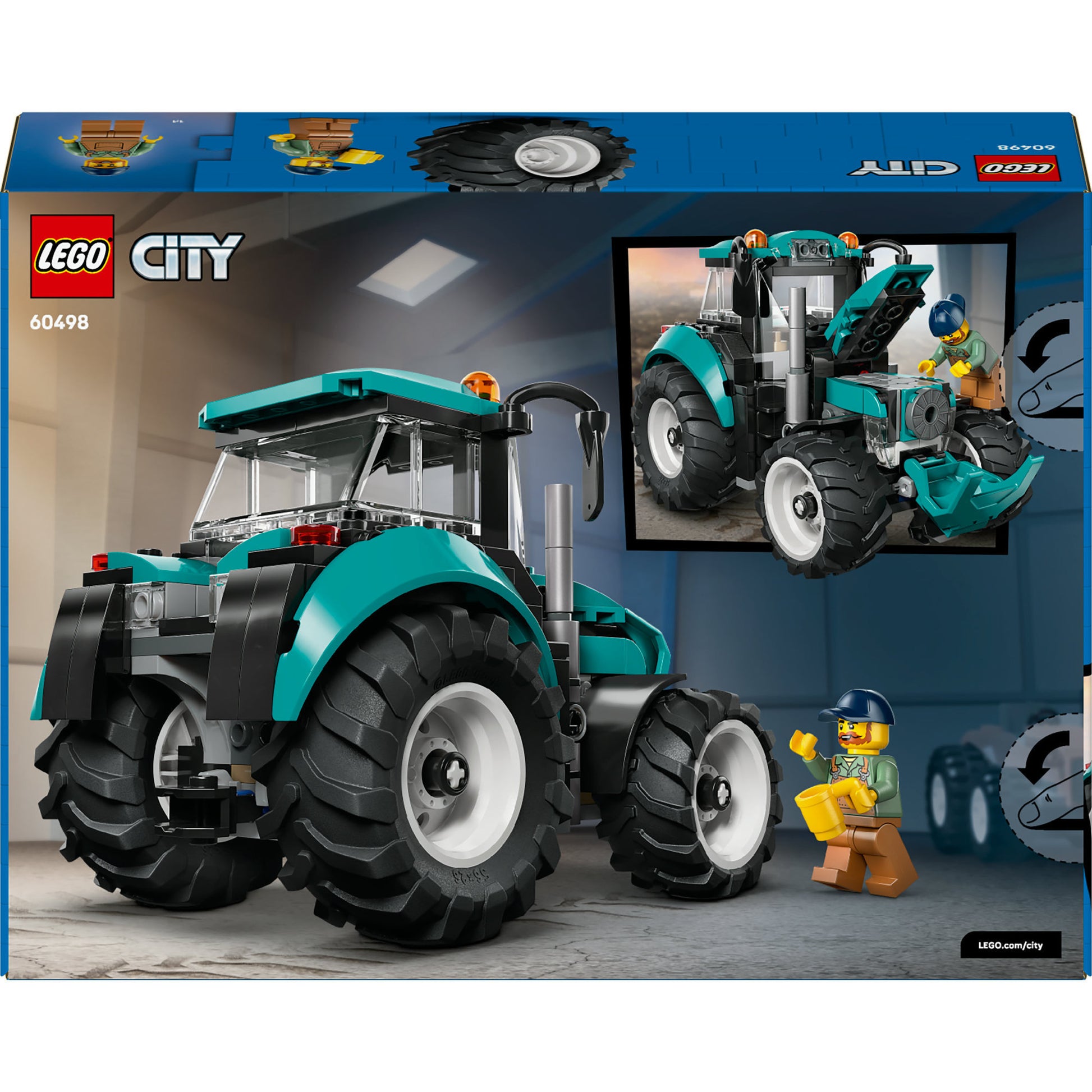 Lego City Great Vehicles 60498 trattore | 2 pezzi