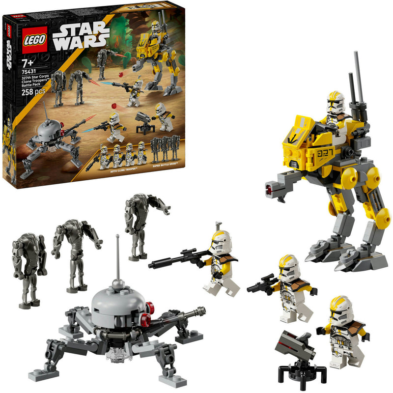 LEGO 75431 Star Wars 327th Star Corps Clone Troopers Battle Pack
