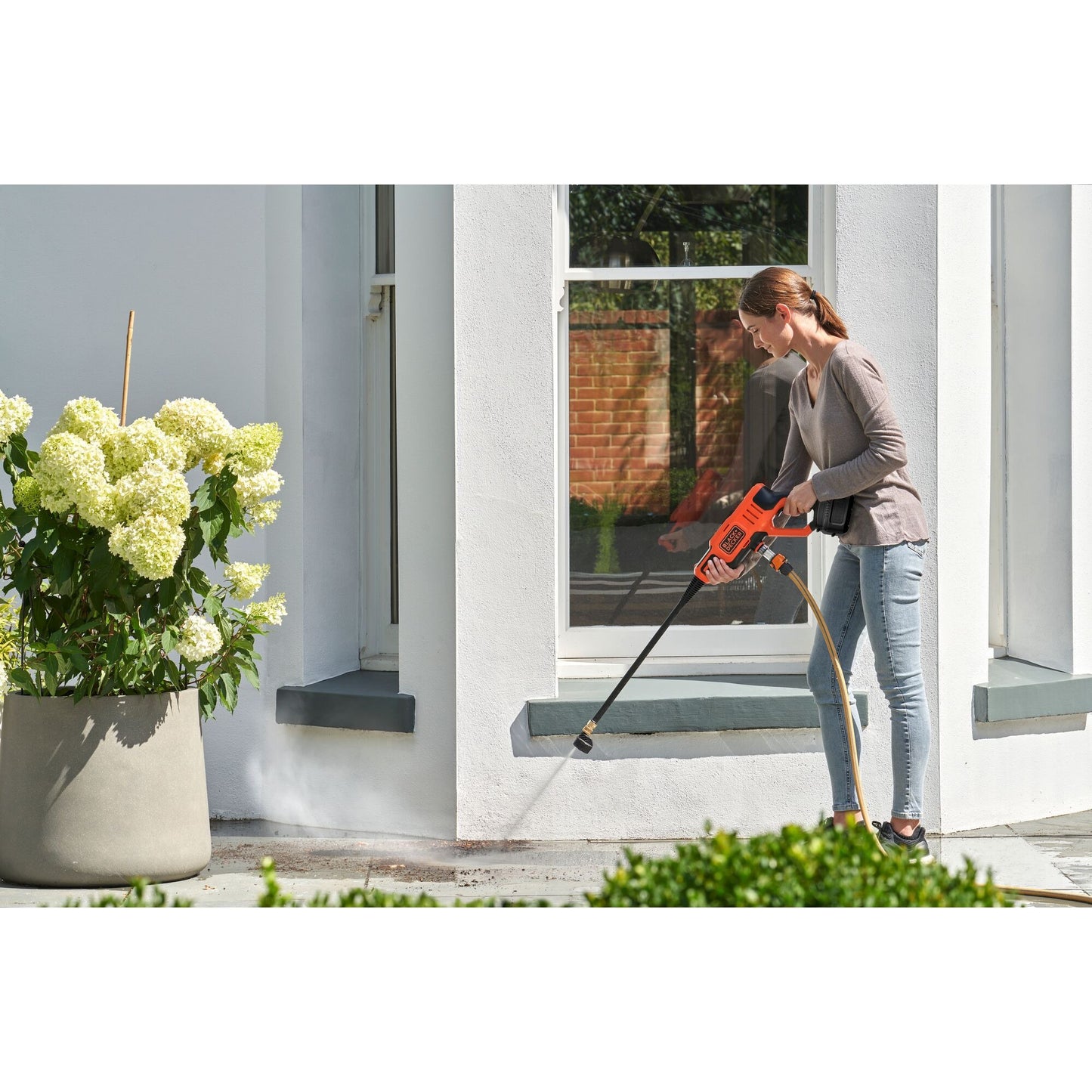 Idropulitrice Black+decker bcpc18d1 18v 24bar - inclusa 1 batteria da 2,0 ah - bcpc18d1-qw