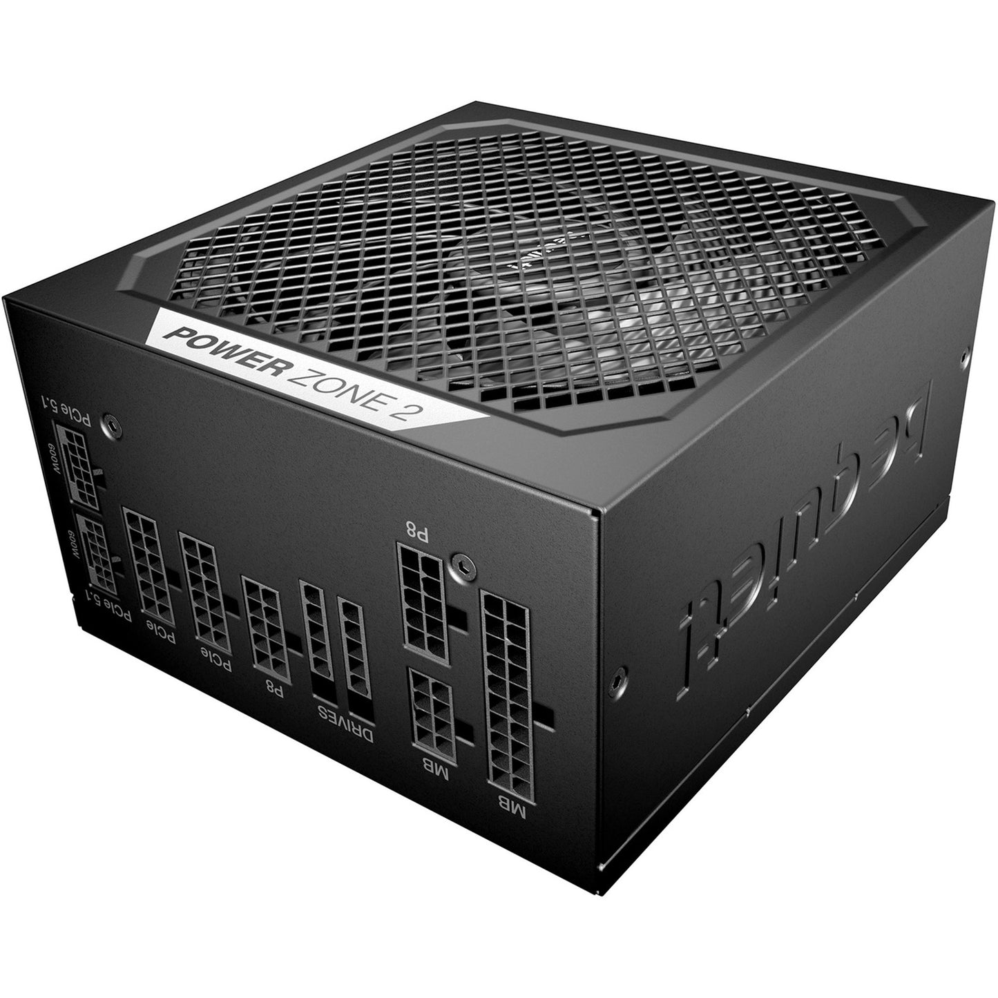 Silenzio! alimentatore modulare da 1200 watt power zone 2 (nero, 1x 12v-2x6, 3x pcie)