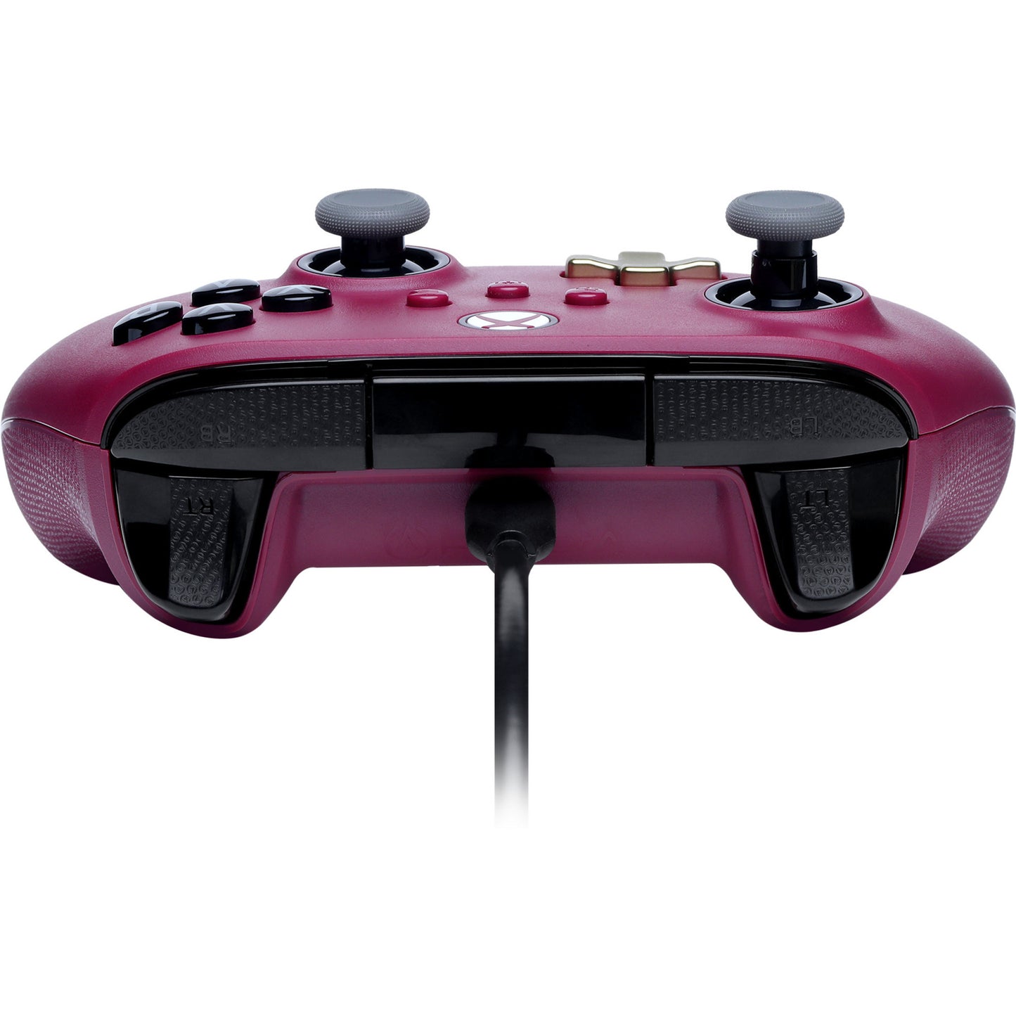 Controller cablato Powera Advantage Plus per Xbox Series X|s - Ruby (Rosso scuro, Xbox Series X|s, Xbox One, PC)