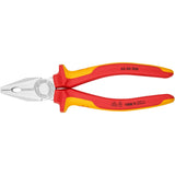 Knipex 200mm combitang verchroomd comfort vde - 03 06 200 - afbeelding 1