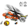 Lego city exploration - kustwacht helikopter - 60503
