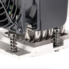 Silverstone sst-xe04-sp5b cpu-koeler (4-pins pwm fan-connector)