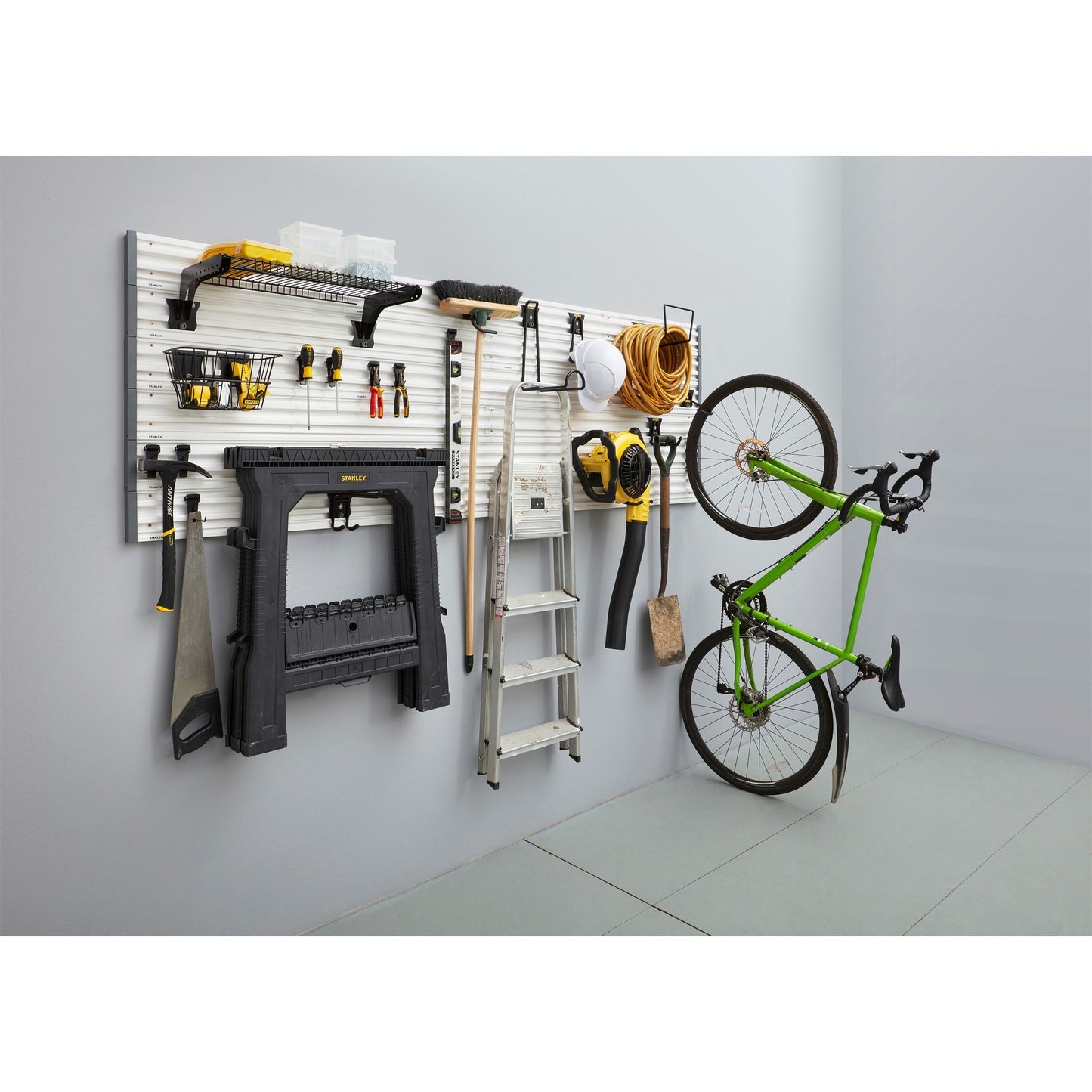 Stanley Track Wall Bicycle Hook Horizontal