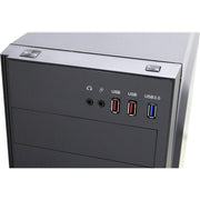 Inter-tech b-42 rgb midi tower behuizing (zwart | 3x usb-a | rgb | window) - afbeelding 8