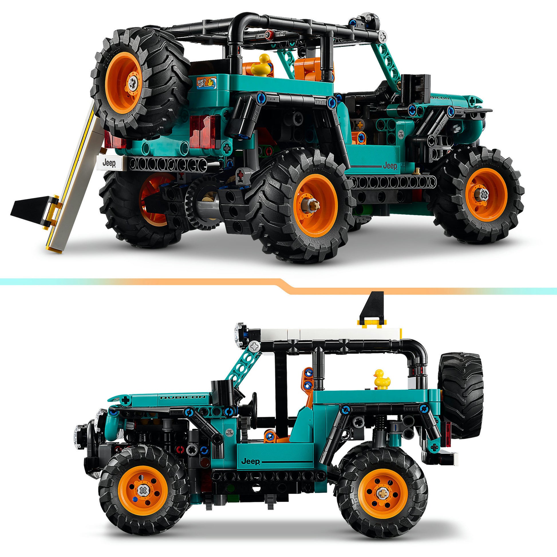 Lego Technic 42227 Vehículo todo terreno Jeep Wrangler Rubicon