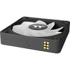 Thermaltake CT120 EX Ventola di raffreddamento per PC con sincronizzazione inversa Arbb (pacchetto da 3 ventole) Ventole per case (Nero, 3 pezzi, 120 x 120 x 25 mm, PWM)