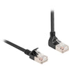 Delock RJ45 Network Cable Cat.6A S FTP Slim 90 ° verso l'alto A