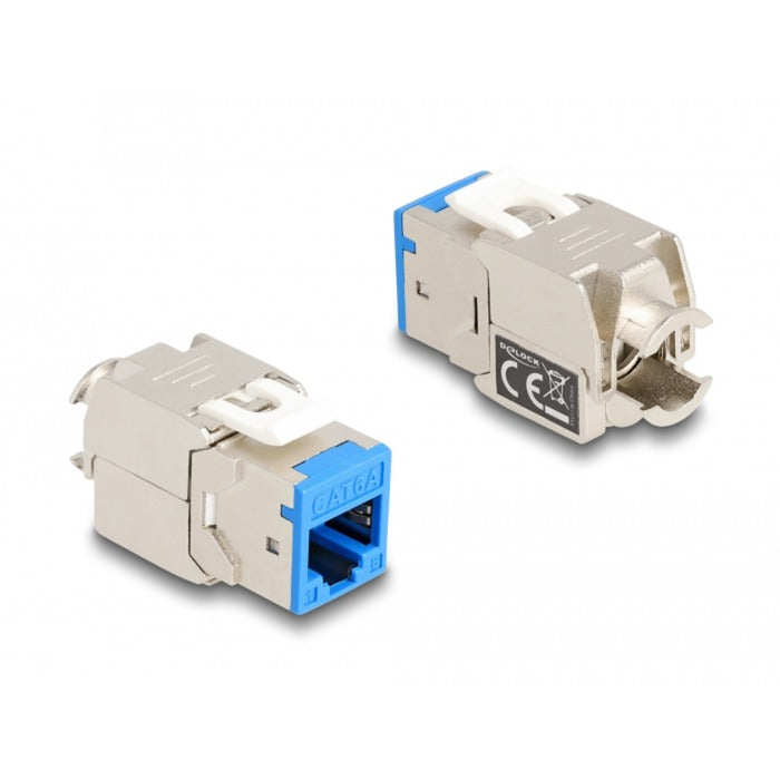 Delock Keystone Module RJ45 Jack a LSA Cat 6A Tolfree