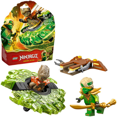 Lego Ninjago 71850 Campione di Lloyd contro la Terra nello spinner | 2 pezzi