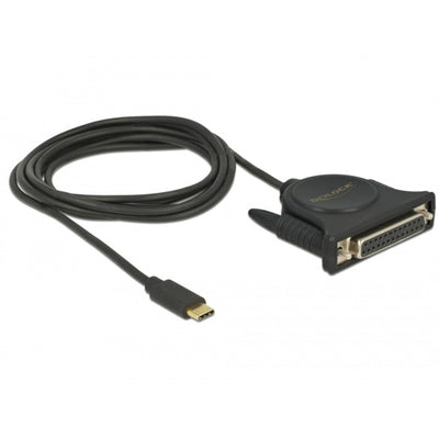 Delock USB-C 2.0 Maschio> 1 x DB25 DB25