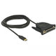Delock USB-C 2.0 Maschio> 1 x DB25 DB25
