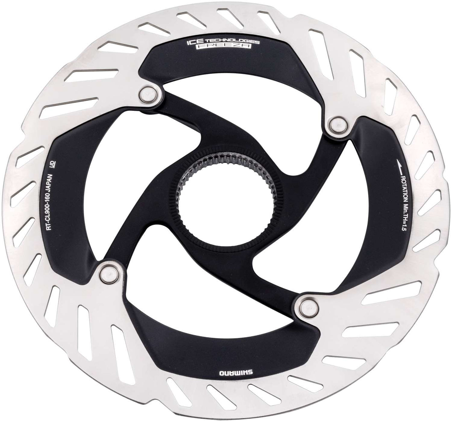 Rotor de disco Shimano rt-cl900 con bloqueo central incl. imán
