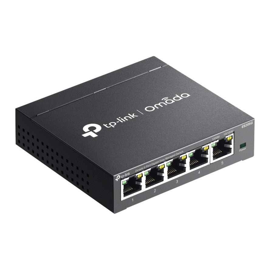 Tp-Link Omada ES205G 5-Port Gigabit Easy Managed Switch (Black)