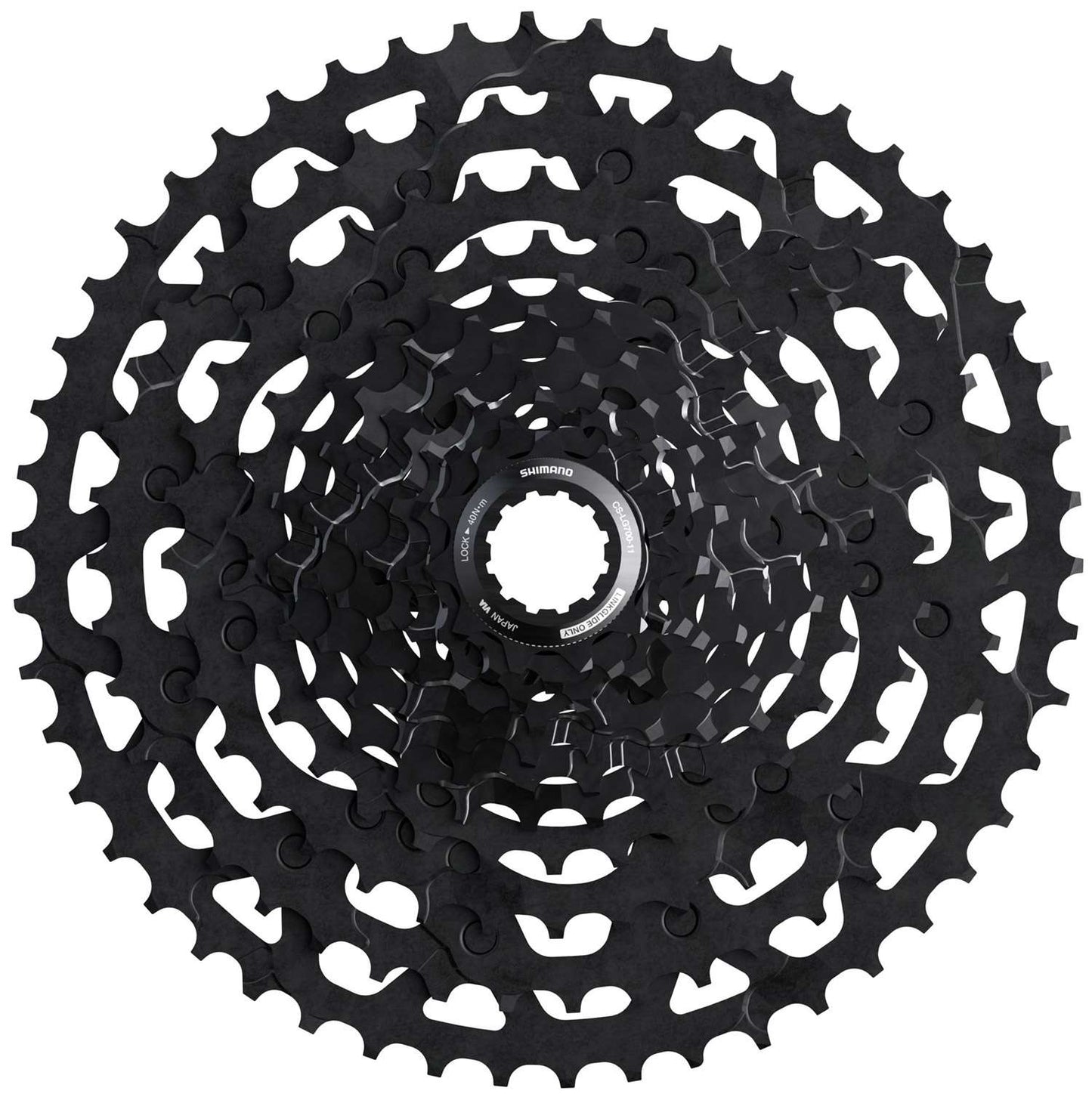 Shimano cassette cues 11v 11-45t cs-lg700 zwart