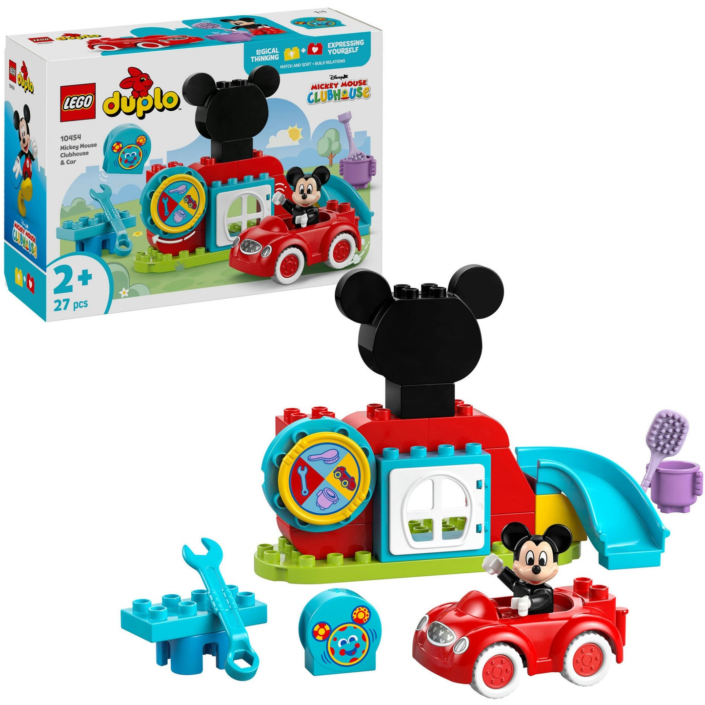 Lego duplo 10454 disney mickey mouse clubhuis en auto
