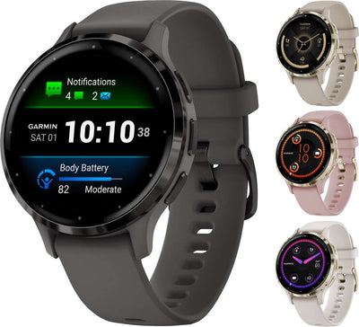 Garmin venu® 3s - Reloj inteligente multideporte con GPS