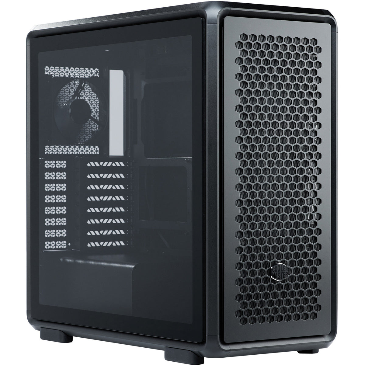 Custodia midi tower Cooler master masterframe 600 (nera | 2x USB-A | 1x USB-C | vetro temperato)