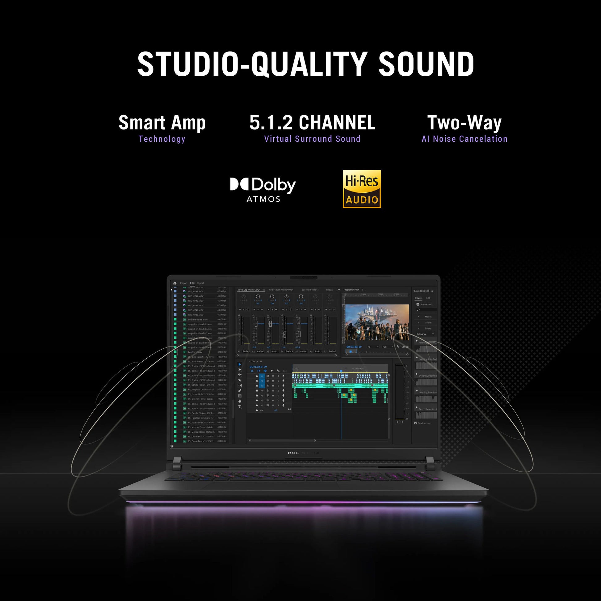 Asus ROG Strix Scar 18 G835LX-SA012W 18 laptop da gioco (Nero | Core Ultra 9 275HX | RTX 5090 | 64 GB | SSD da 4 TB | 240 Hz)
