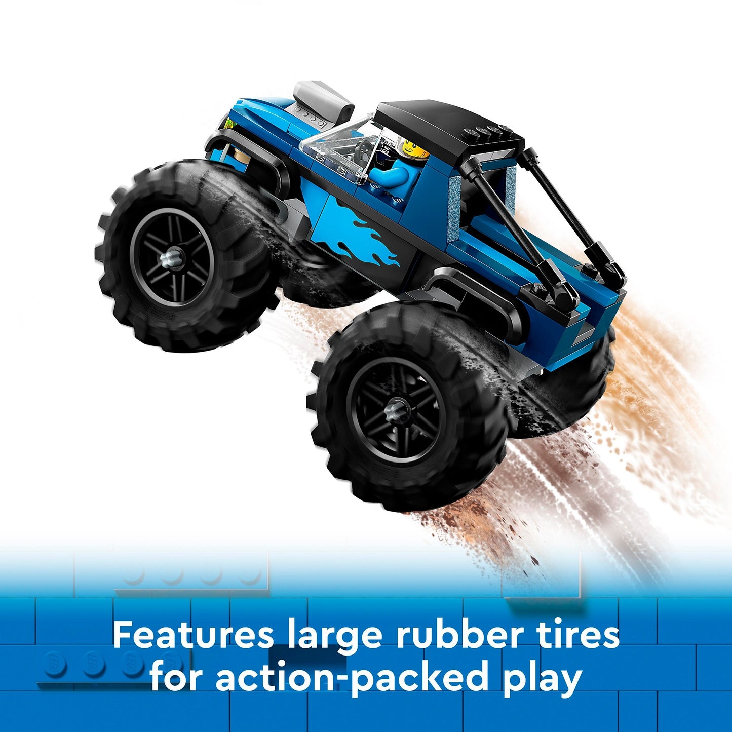 Lego city 60402 blauwe monstertruck