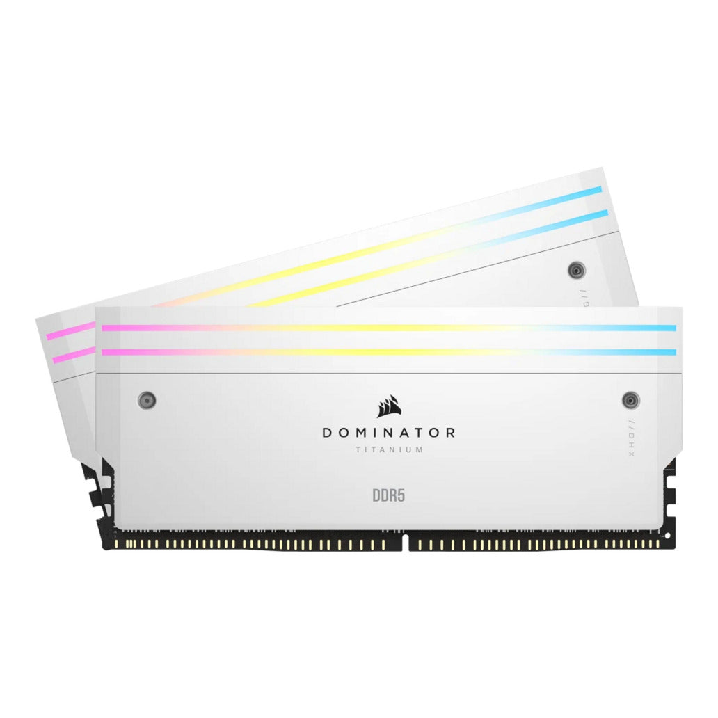 Corsair dominator titanio ddr5 kit de mejora de iluminación iluminación led (blanco, cmmplekit2w)