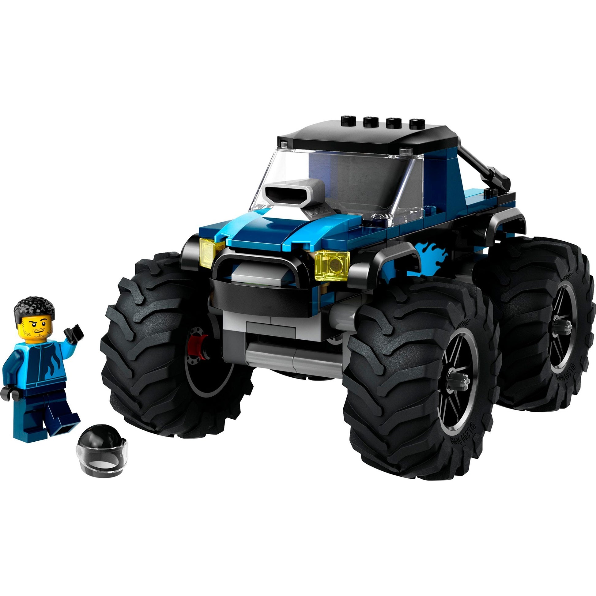 Lego city 60402 blauwe monstertruck