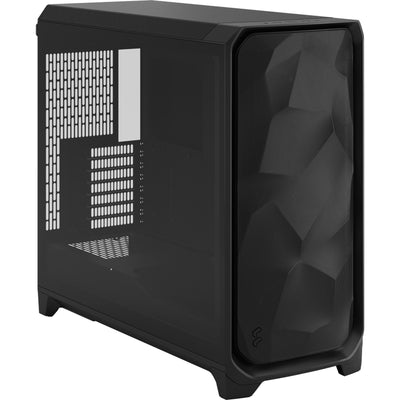 Design frattale meshify alloggiamento big tower 3 xl (nero | 2x USB-A | 1x USB-C | vetro temperato)