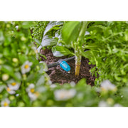 Gardena micro-drip-system verstelbare seriedruppelaar 0–15 l u druppelaar (zwart turquoise) - afbeelding 3