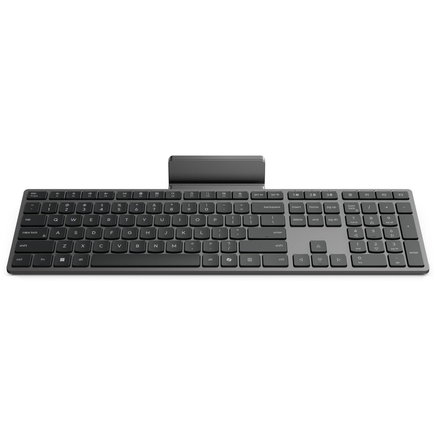 Lenovo 700 moderno teclado inalámbrico multidispositivo-conjunto de escritorio us euro103p (gris, 100%, 2,4 GHz, Bluetooth)