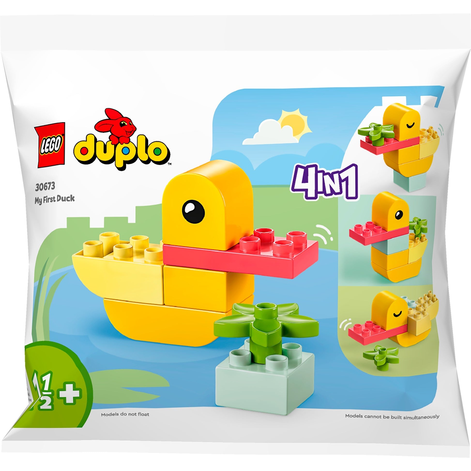 Lego duplo - mi primer juguete de construcción pato (30673)