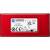 Kingston xs1000 portable 2 tb externe ssd (rood zwart, sxs1000r 2000g, usb-a 3.2 (10 gbit s))