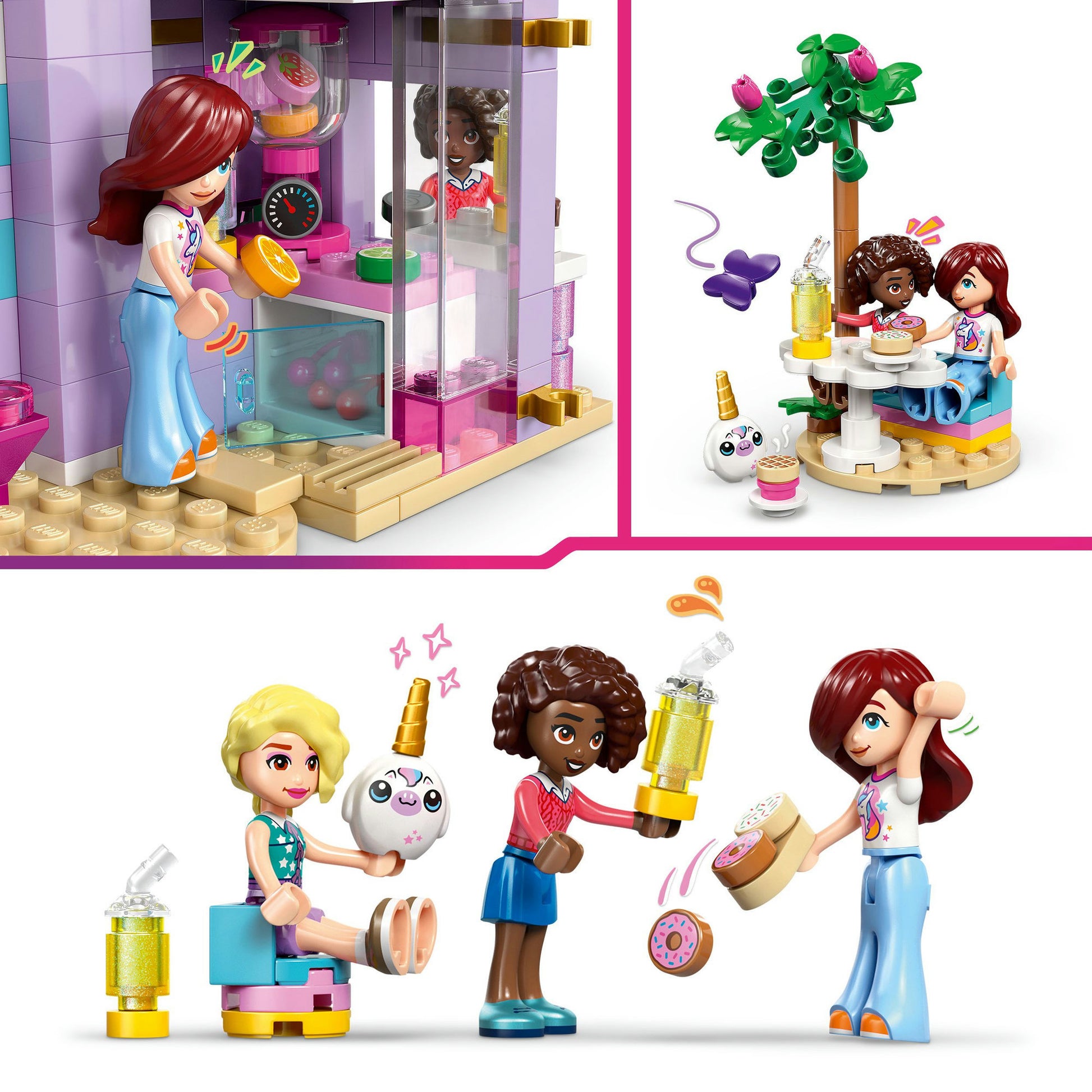 Lego friends 42684 café de ensueño unicornio