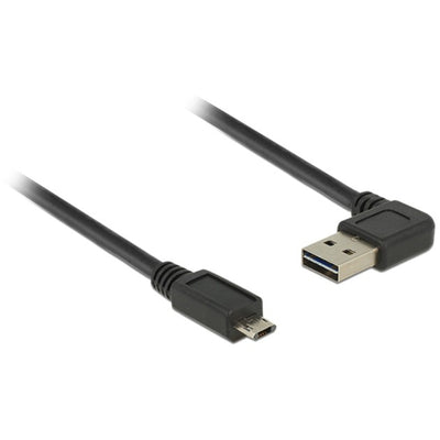 Delock Easy-USB-A 2.0 Masculino> Easy-USB Micro-USB-B 2.0 MAL