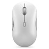 Mouse silenzioso wireless multidispositivo Lenovo 700 (bianco, 1600 - 4000 dpi, Bluetooth 5.3 2.4 GHz)