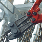 Knipex boutensnijder 71 72 910 kniptang (rood blauw, middensnijder, geschroefd scharnier) - afbeelding 9