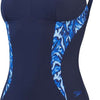 Speedo printed adjustable thinstrap - women's swimsuit