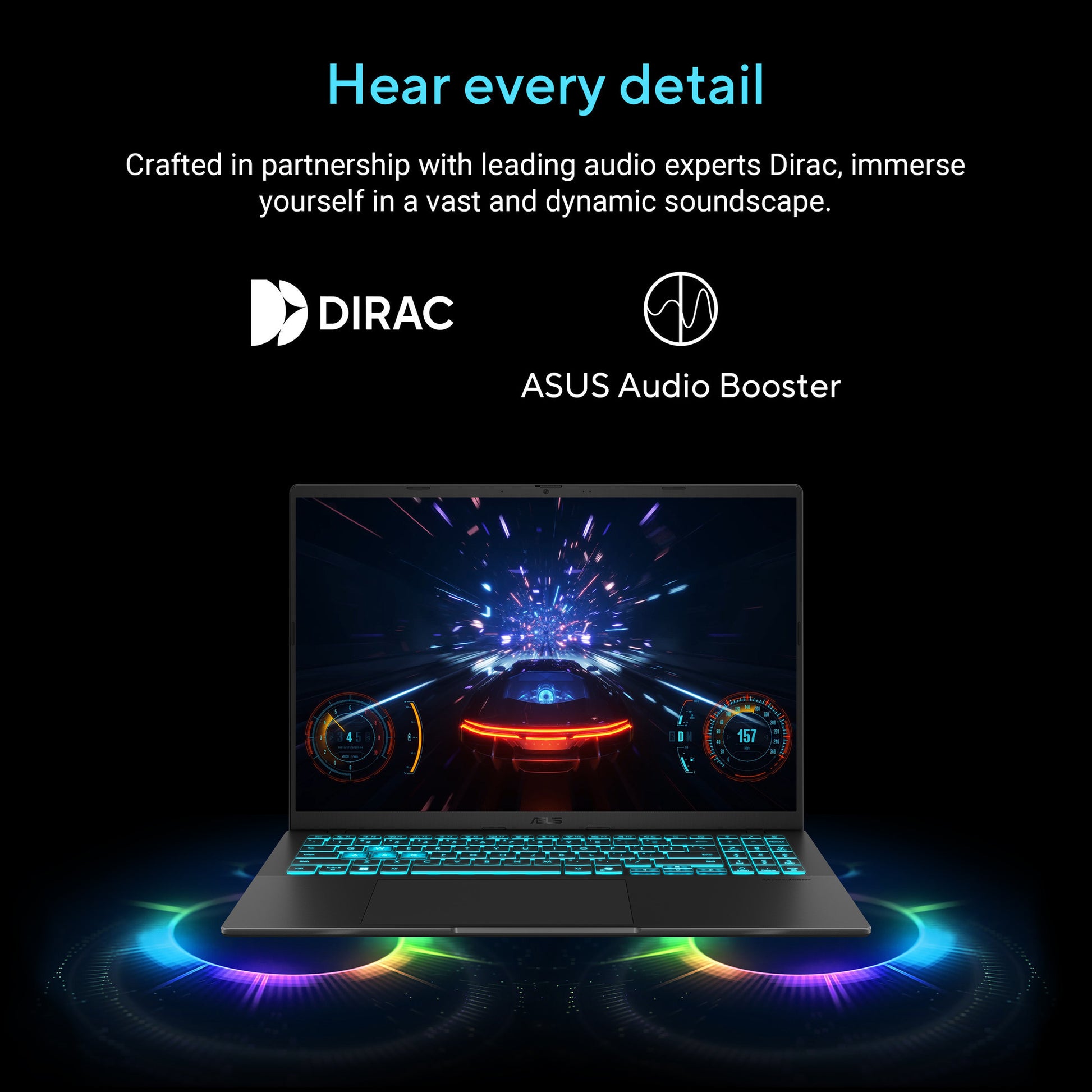 Laptop da gioco Asus v16 fx3607vm-rp078ws 16 (nero (opaco) | core 7 240h | rtx 5060 | 16 GB | SSD da 1 TB)