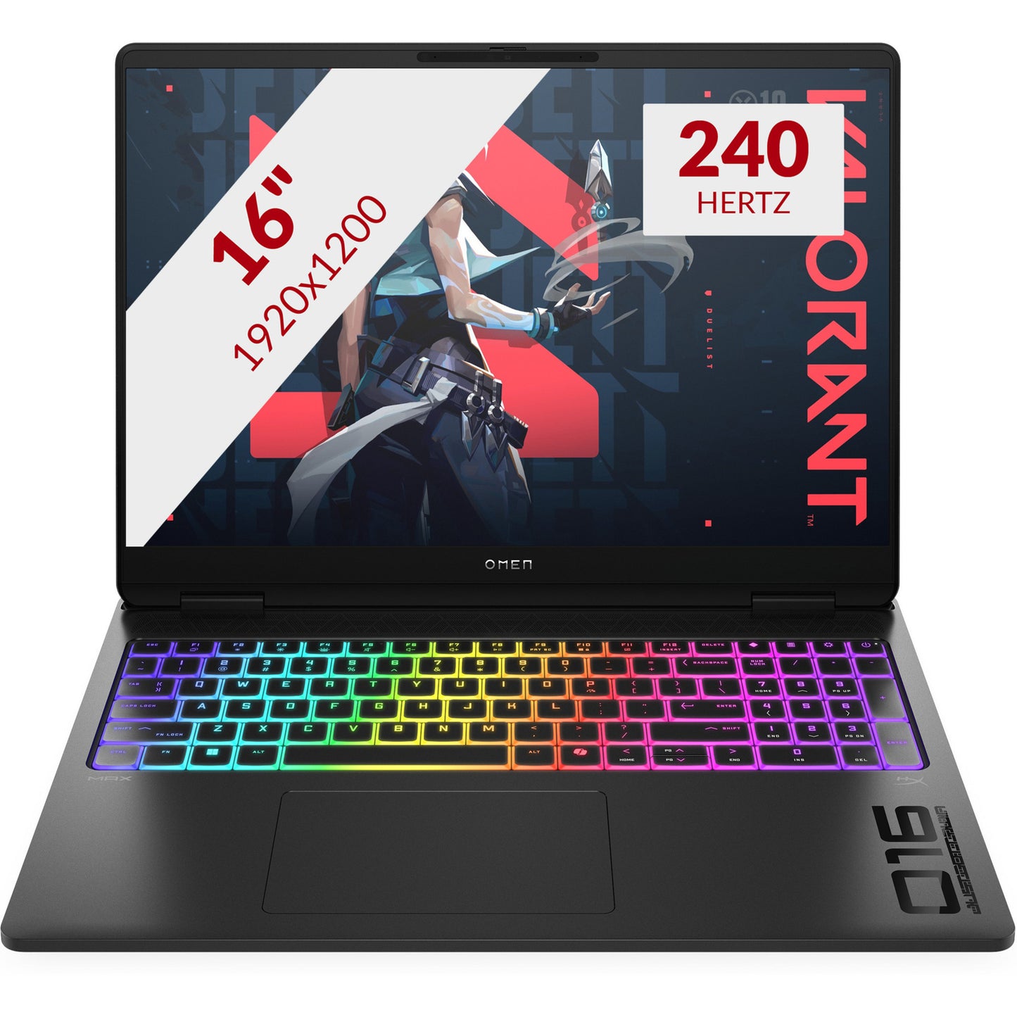 Omen max 16-ak0375nd (bk0d9ea) 16 copilot+ laptop da gioco (nero | ryzen ai 9 hx 375 | rtx 5070 ti | 32 GB | 1 TB SSD)