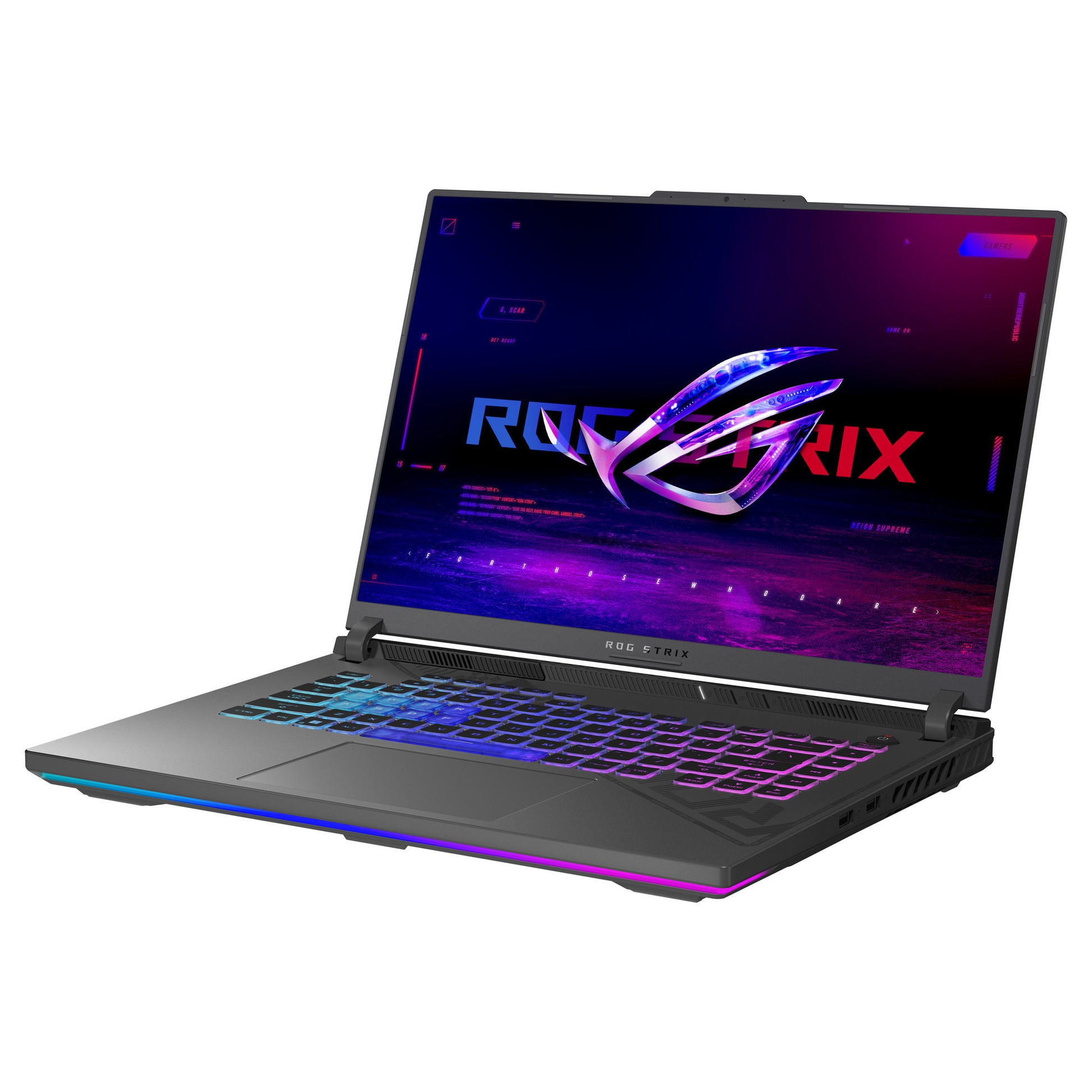 Portátil para juegos Asus ROG Strix G16 G614PM-S5017W 16 (Gris oscuro | Ryzen 9 8940HX | RTX 5060 | 32 GB | SSD de 1 TB)