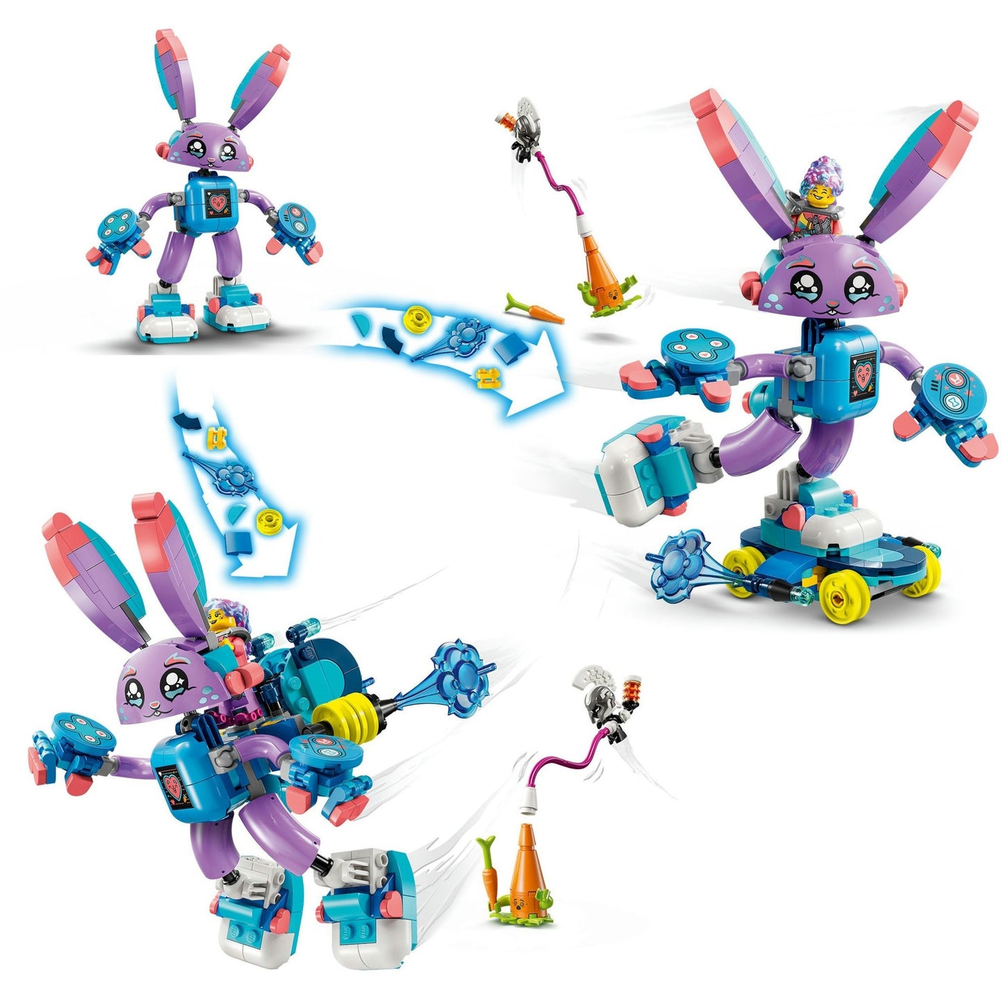 Lego Lego Dreamzzz 71490 Izzie e Bunchurro il coniglio da gioco
