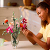 Bouquet rosa Lego Lego Botanicals 10342